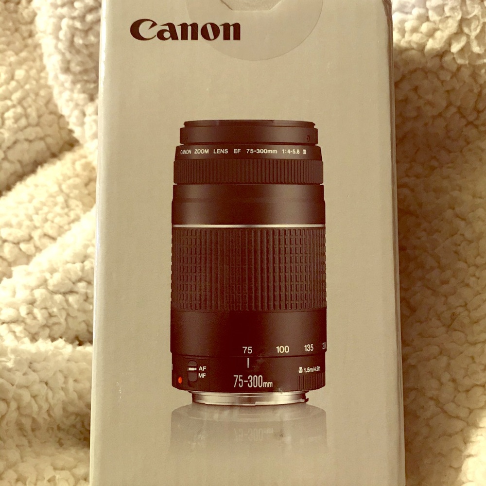 Canon 75-300mm f/4-5.6 III lens